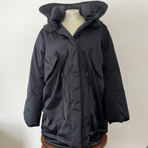 Uniqlo +J Jil Sander Down Short Coat, Capsule Wardrobe, Minimalist, Black